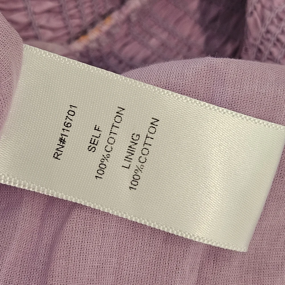 NEW Karlie Dress Size S Purple Puffy Sleeves Preppy Feminine Ruffle Girlhoodcore - Picture 6 of 8